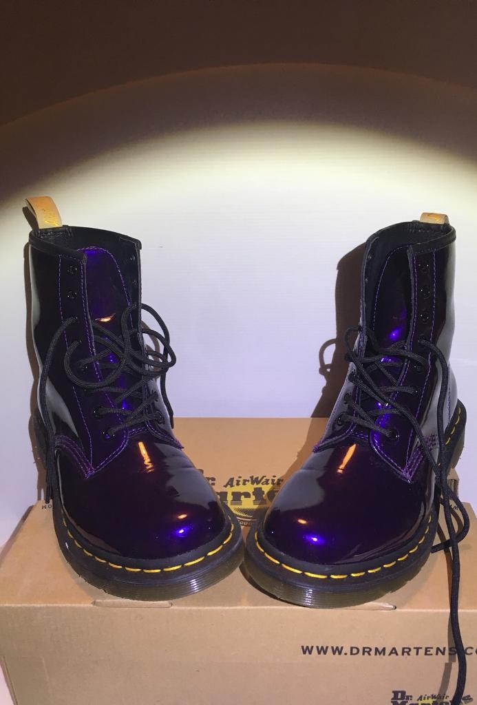 ladies purple dr marten boots